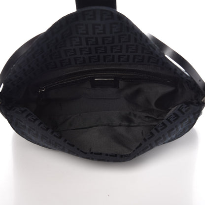 Fendi Zucchino Baguette Black 5 of 6