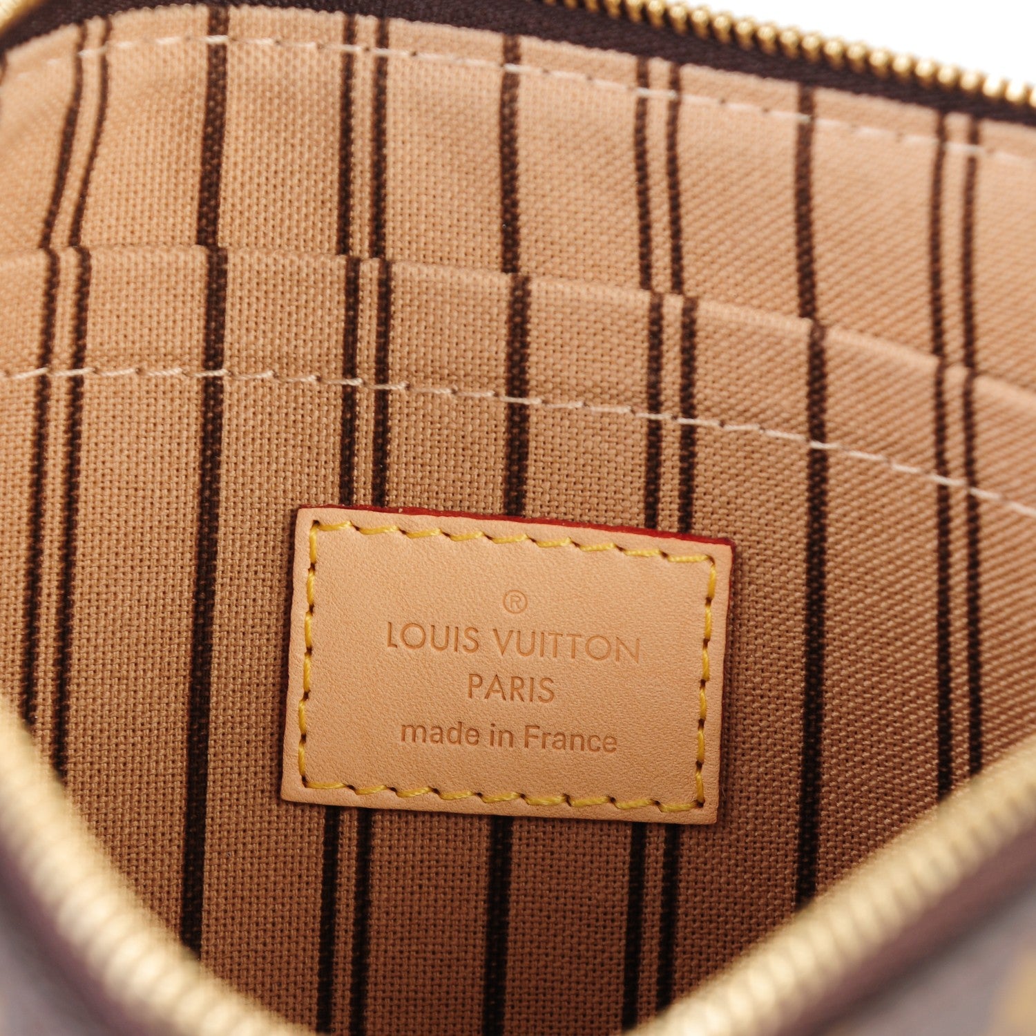 Louis Vuitton Monogram Neverfull MM GM Pochette 6 of 7