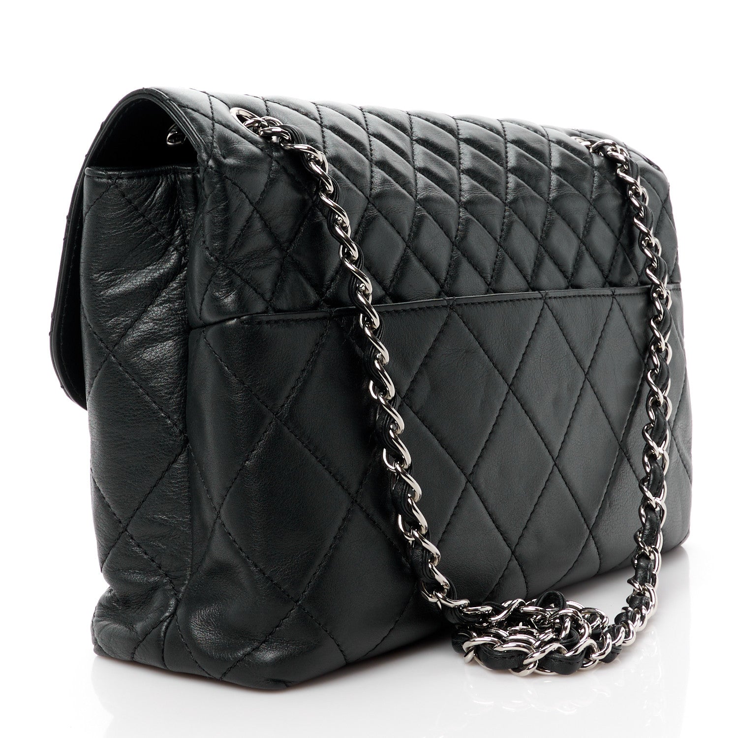 Chanel Calfskin Quilted In The Business Flap Bag Black 3 of 14