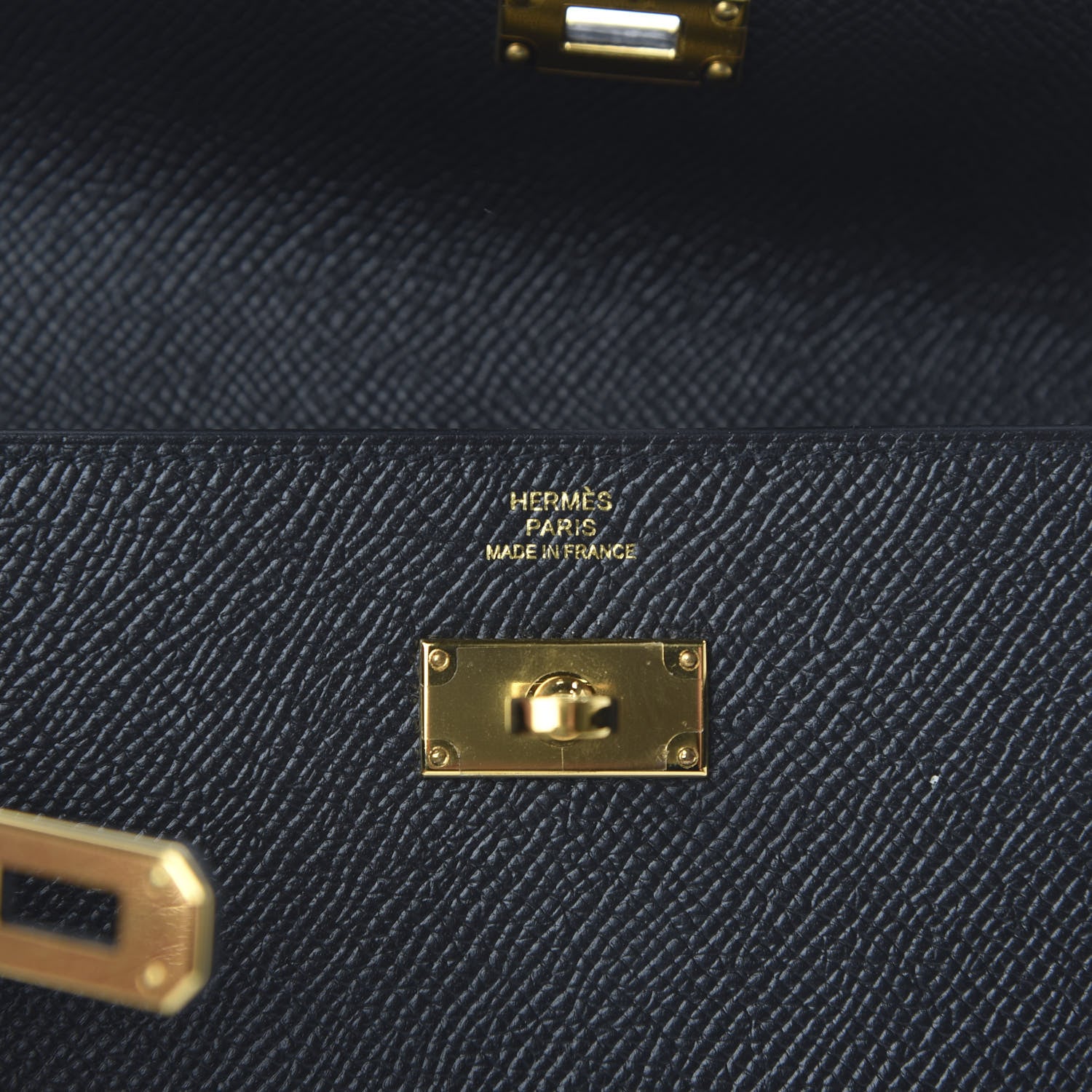 Hermes Epsom Kelly Longue Wallet Black 8 of 9