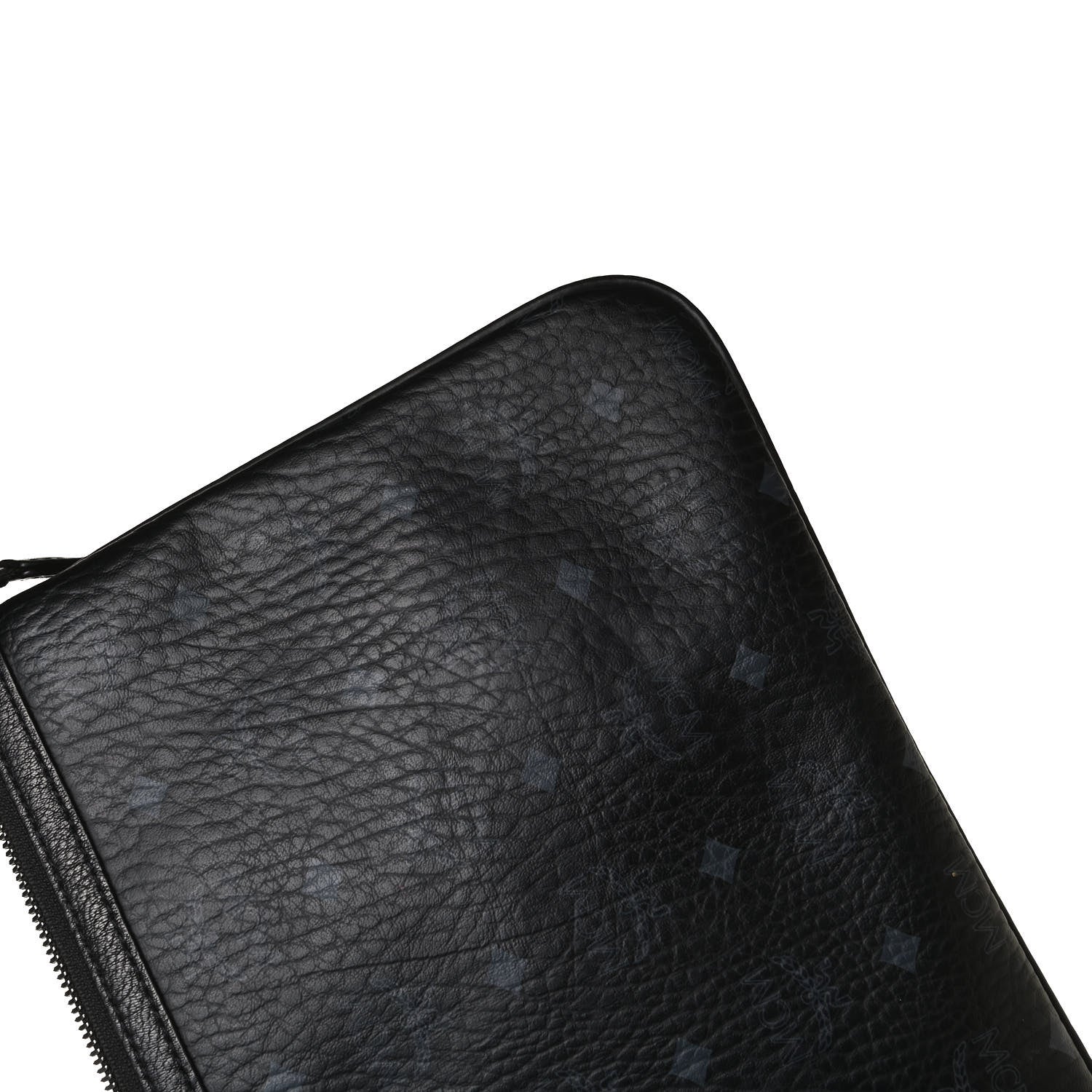 MCM Visetos Medium Crossbody Pouch Black 8 of 8