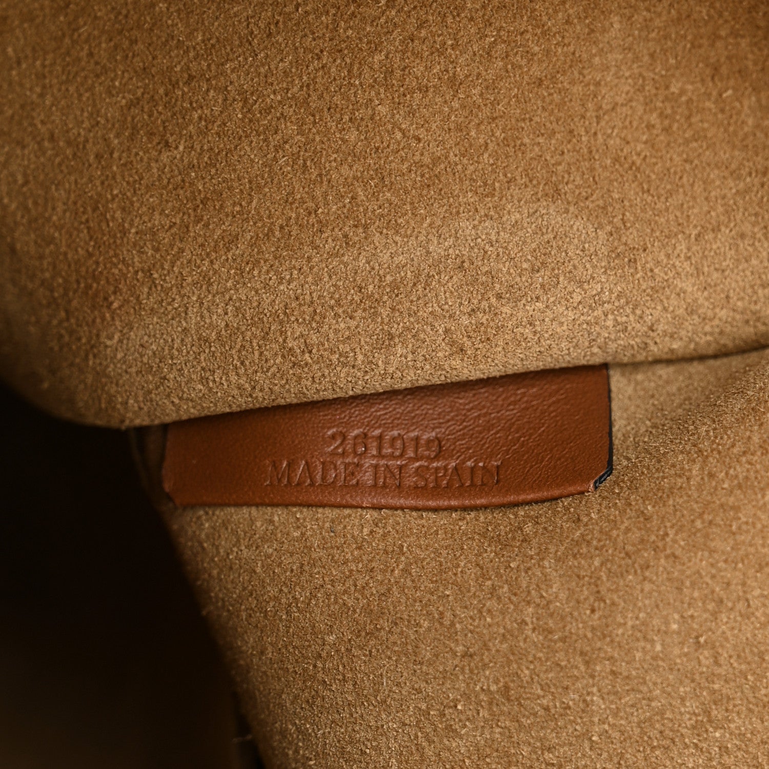 Loewe Calfskin Gate Bucket Bag Light Caramel 7 of 9