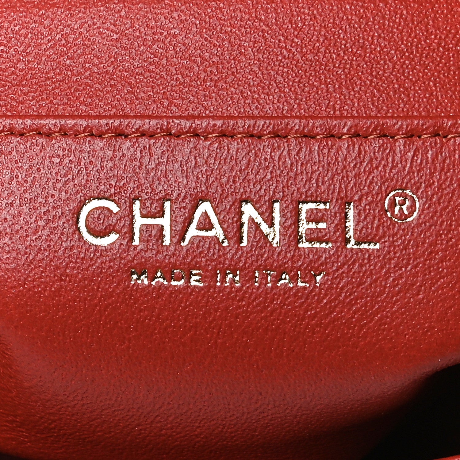Chanel Lambskin Quilted Mini Rectangular Flap Brown 5 of 12
