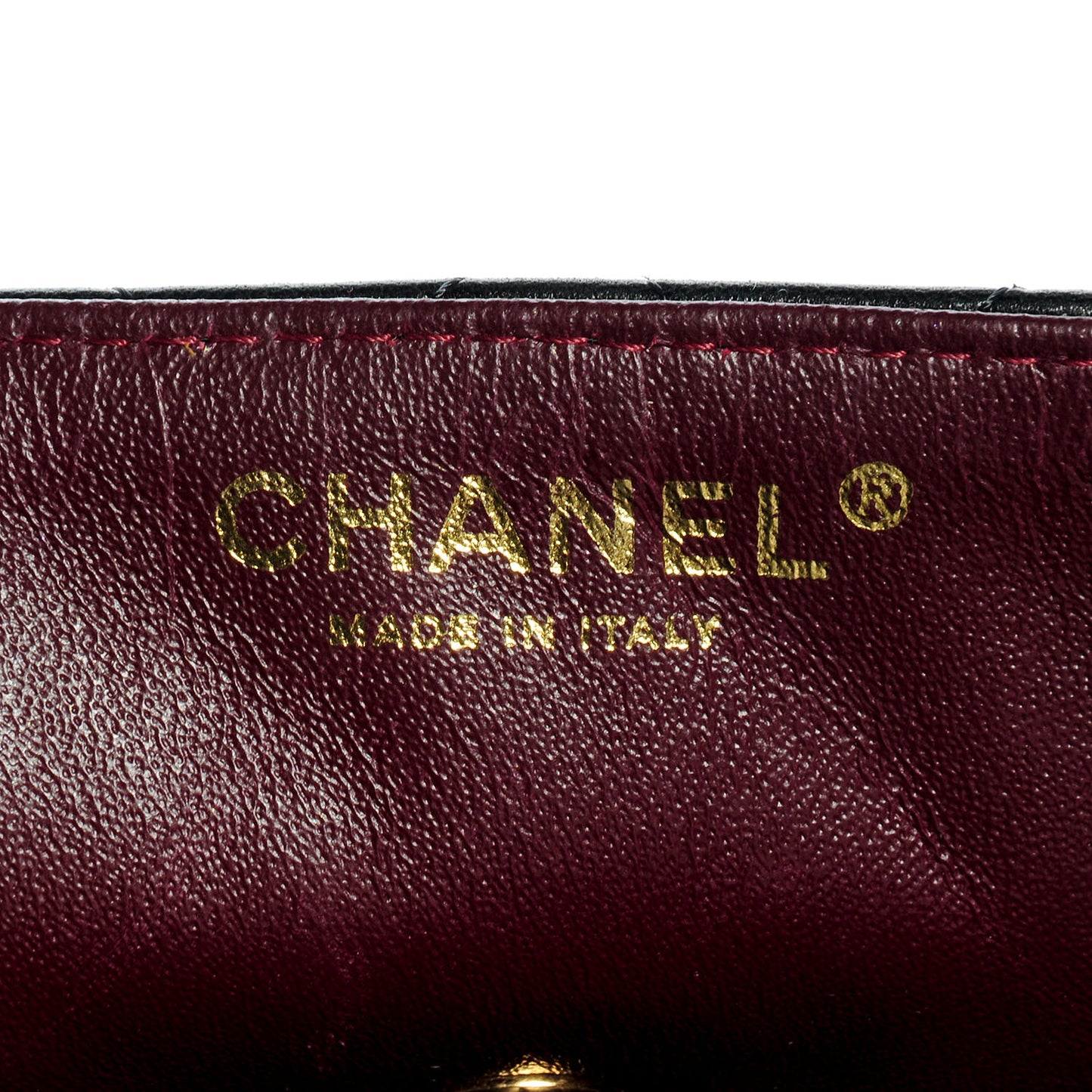 Lambskin Quilted East West Flap Black