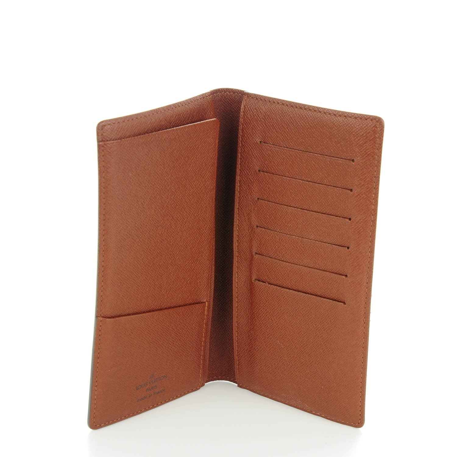 Louis Vuitton Monogram Porte Valeurs Checkbook Wallet 5 of 7