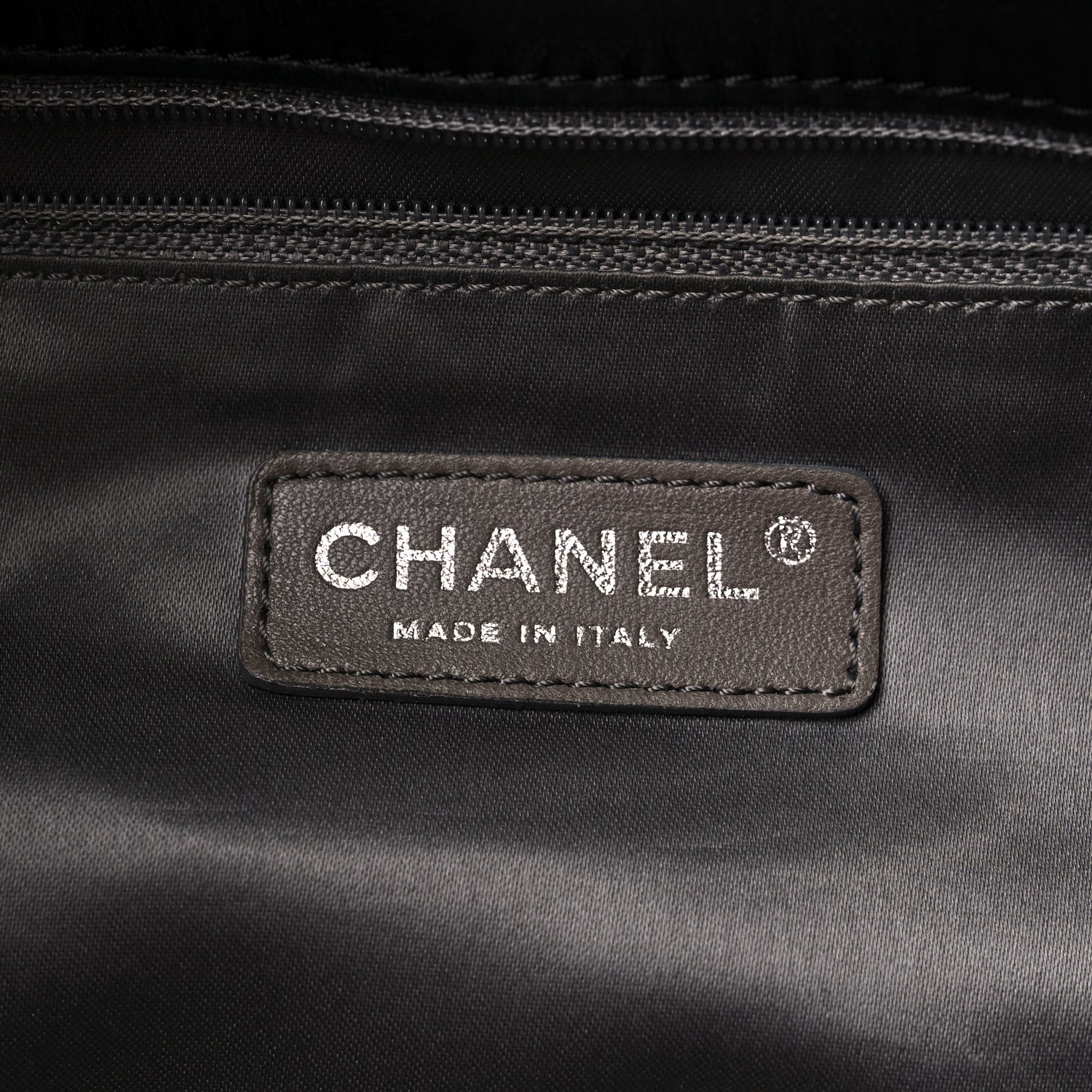 Chanel Lambskin Patent Calfskin Brooklyn Patchwork Extra Large Hobo Black 6 of 11