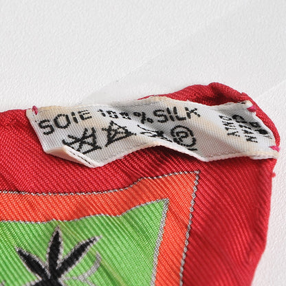 Hermes Silk Plisse Kachinas Scarf 90 8 of 8