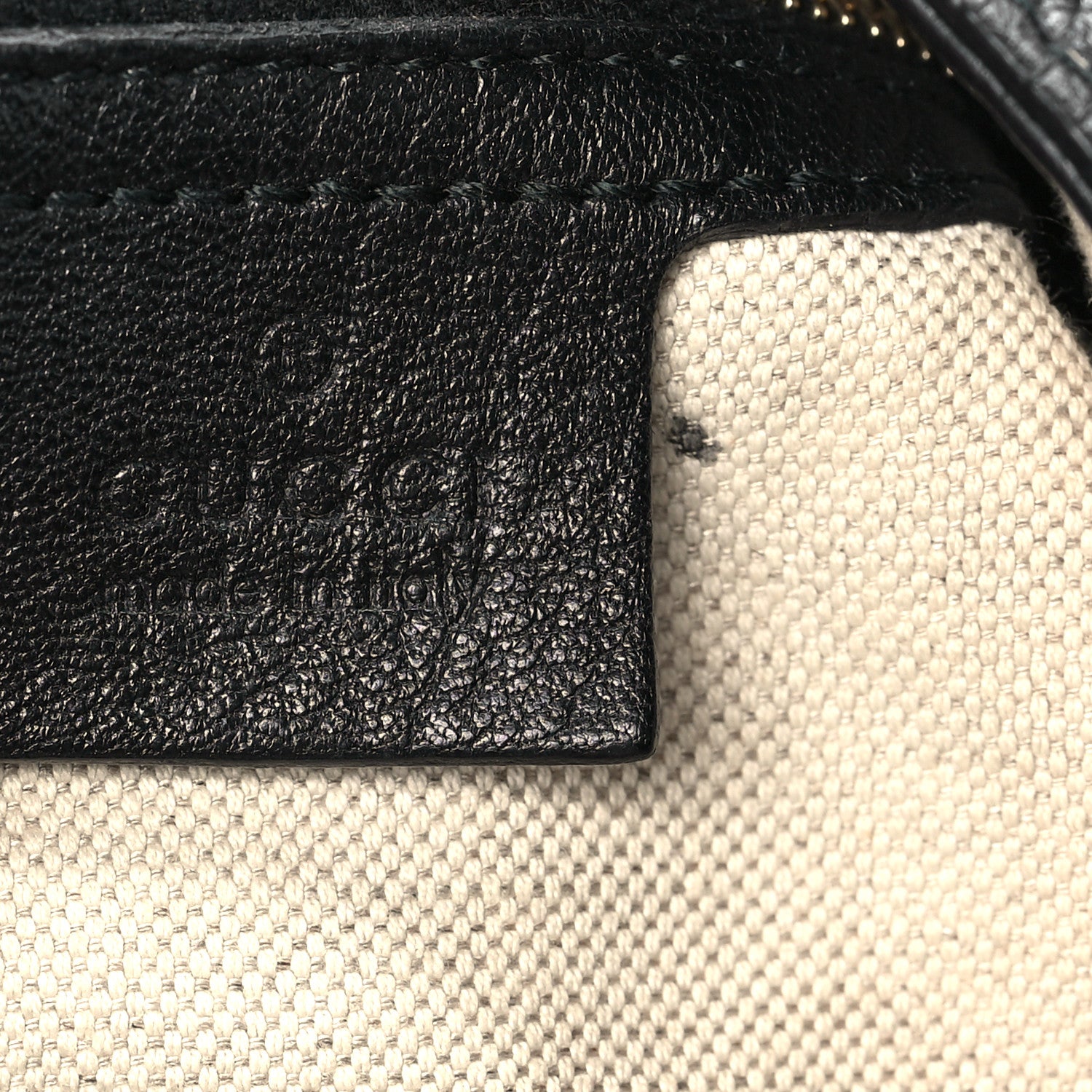 Gucci Raffia New Jackie Large Shoulder Bag Black 5 of 8