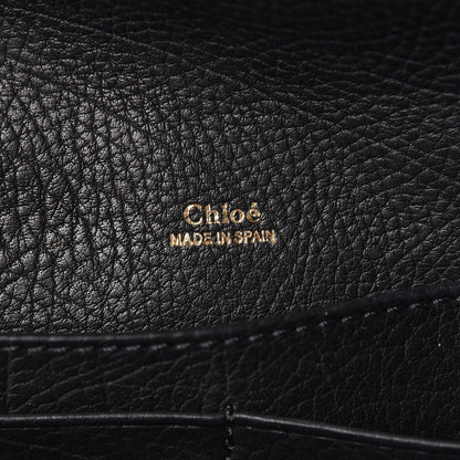 Chloe Calfskin Aurore Wallet on Chain Black 6 of 10