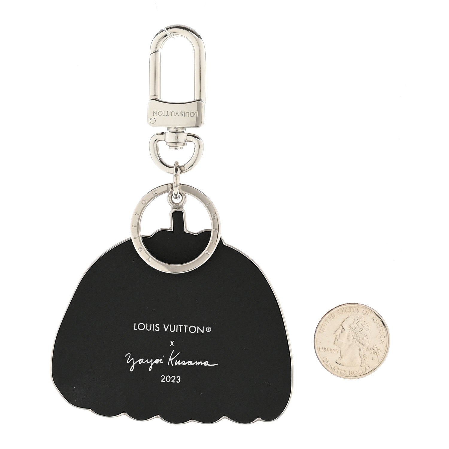 Louis Vuitton LV X YK Pumpkin Key Holder Bag Charm Blue 2 of 5