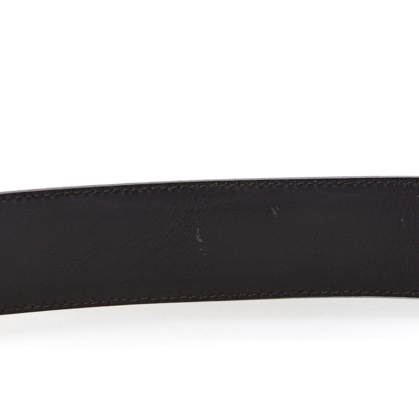 Calfskin Web Interlocking G Belt 95 38 Brown