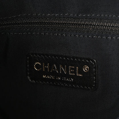 Chanel Calfskin Quilted Large Chain Me Hobo Beige 6 of 10