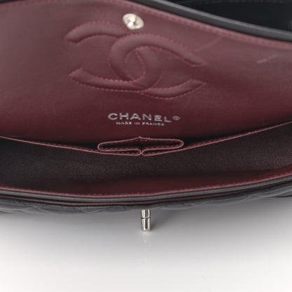 Chanel Lambskin Quilted Medium Double Flap Black 5 of 10