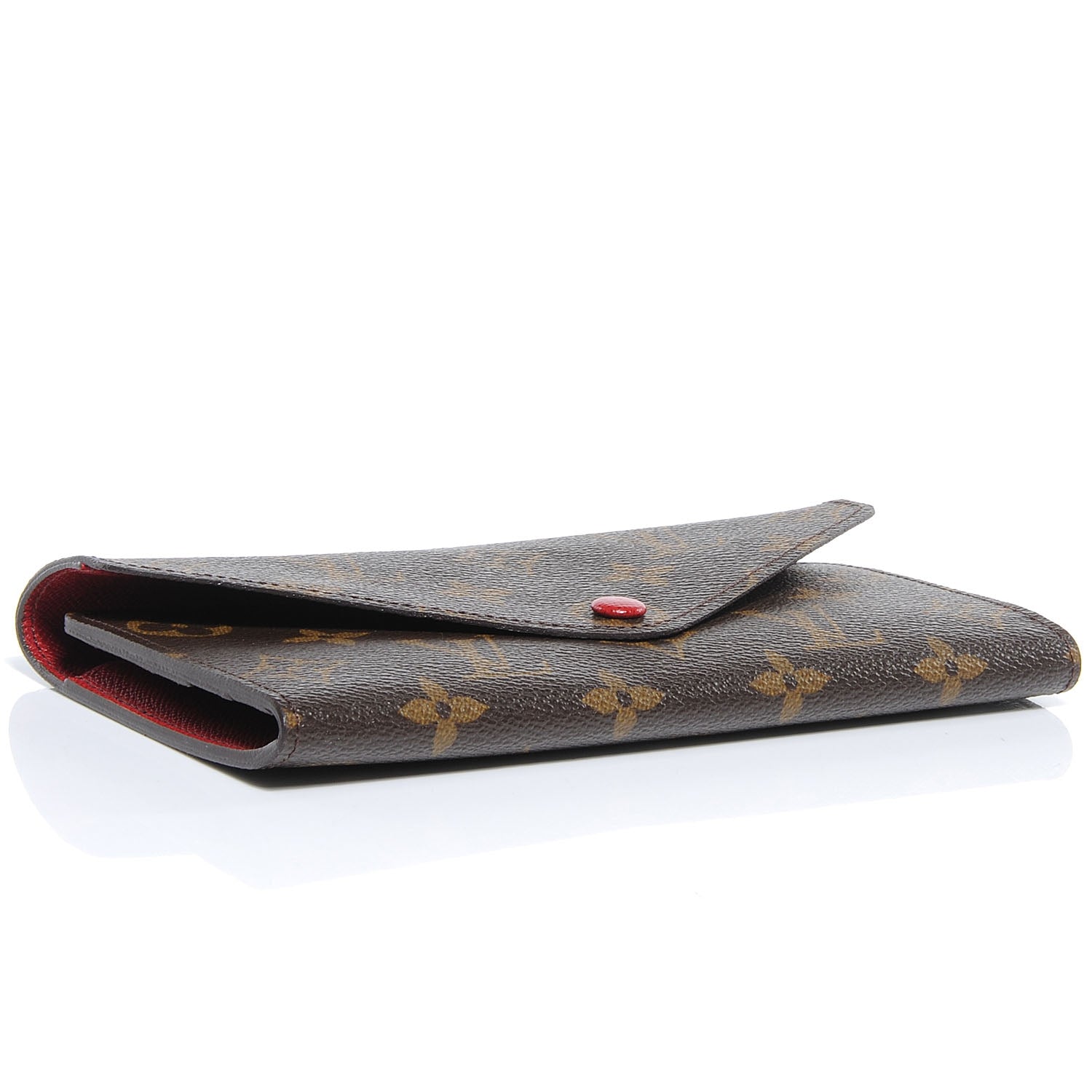 Louis Vuitton Monogram Josephine Wallet Red 4 of 7
