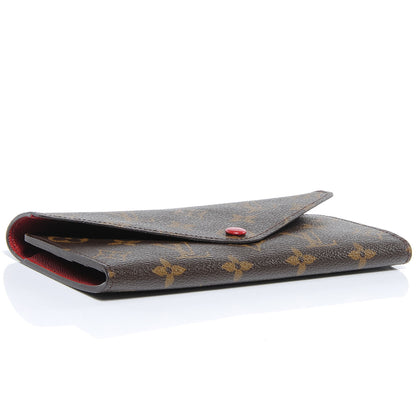 Louis Vuitton Monogram Josephine Wallet Red 4 of 7