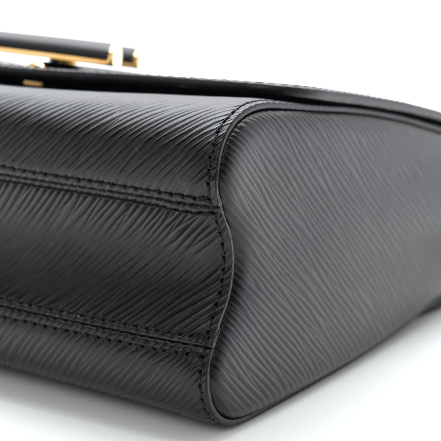 Louis Vuitton Epi Twist Shoulder Bag MM Matte Black 11 of 12