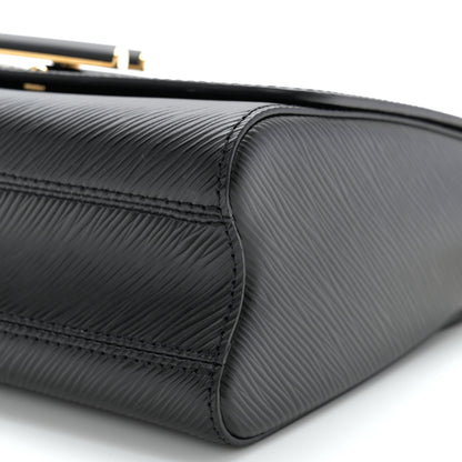 Louis Vuitton Epi Twist Shoulder Bag MM Matte Black 11 of 12