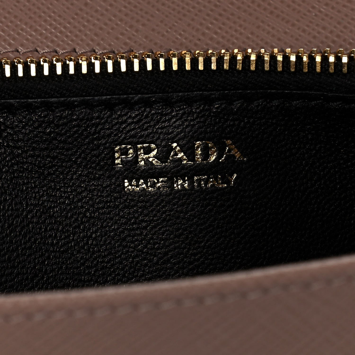 Prada Saffiano Lux Monocrome Chain Wallet Cipria 7 of 12
