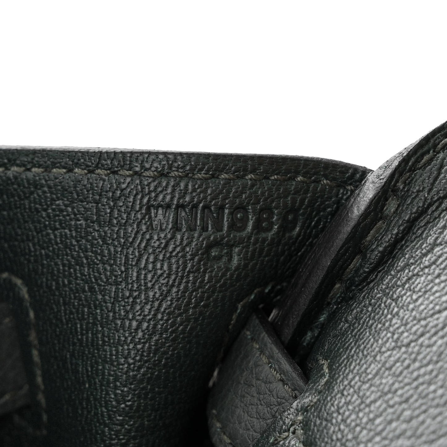 Togo Birkin 25 Vert Fonce