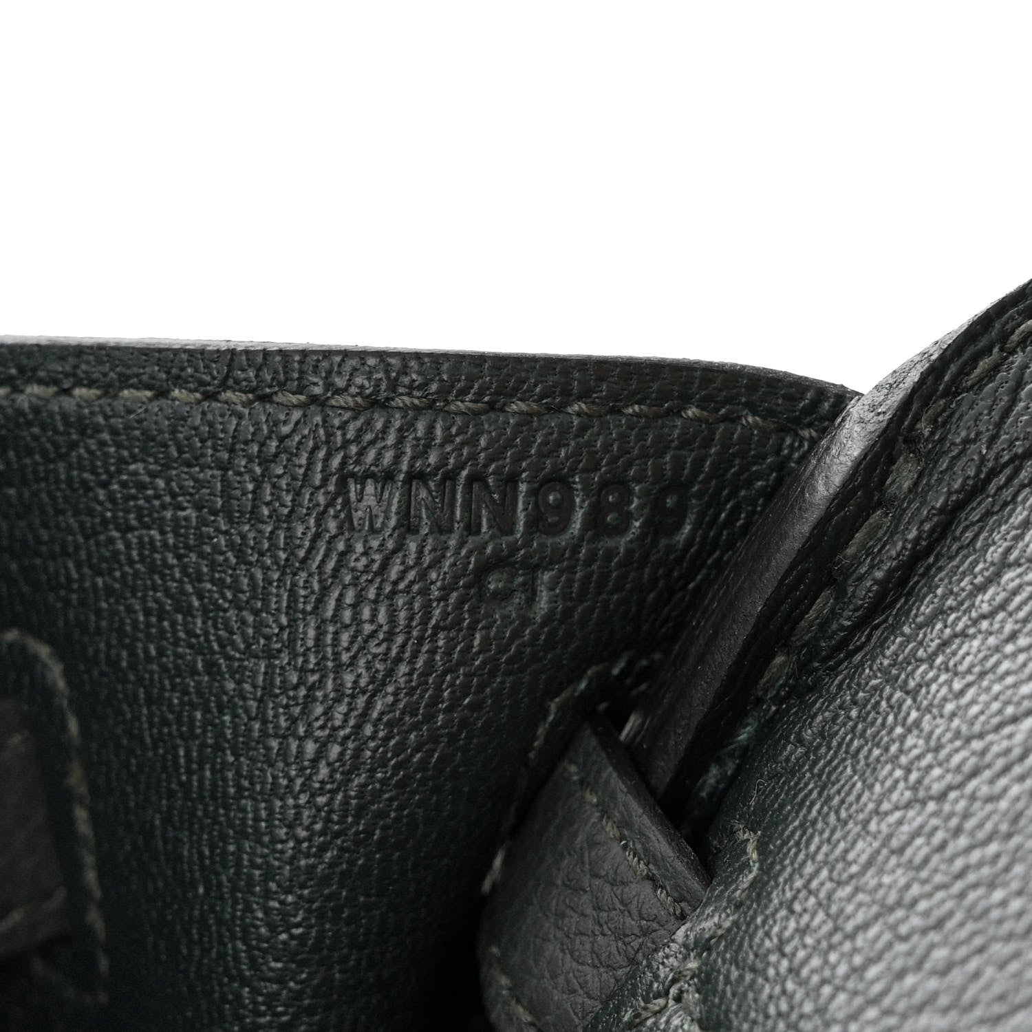 Hermes Togo Birkin 25 Vert Fonce 7 of 11