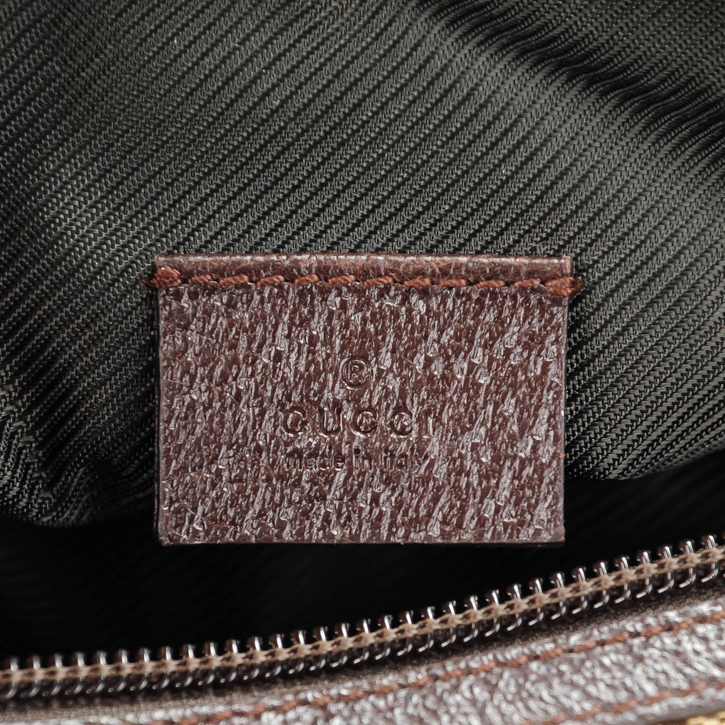 Monogram Large Cosmetic Case Brown