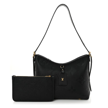Louis Vuitton Empreinte Carryall PM Black 3 of 11