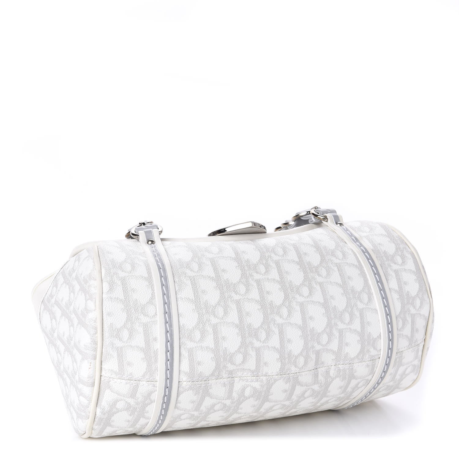 Christian Dior Monogram Romantique Trotter Bag Grey 4 of 10
