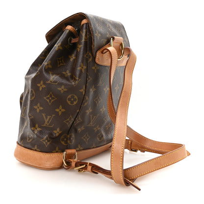 Louis Vuitton Monogram Montsouris MM Backpack 2 of 9