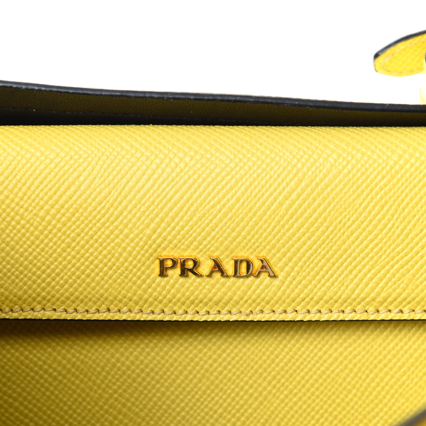Saffiano Cuir Medium Double Bag Girasole