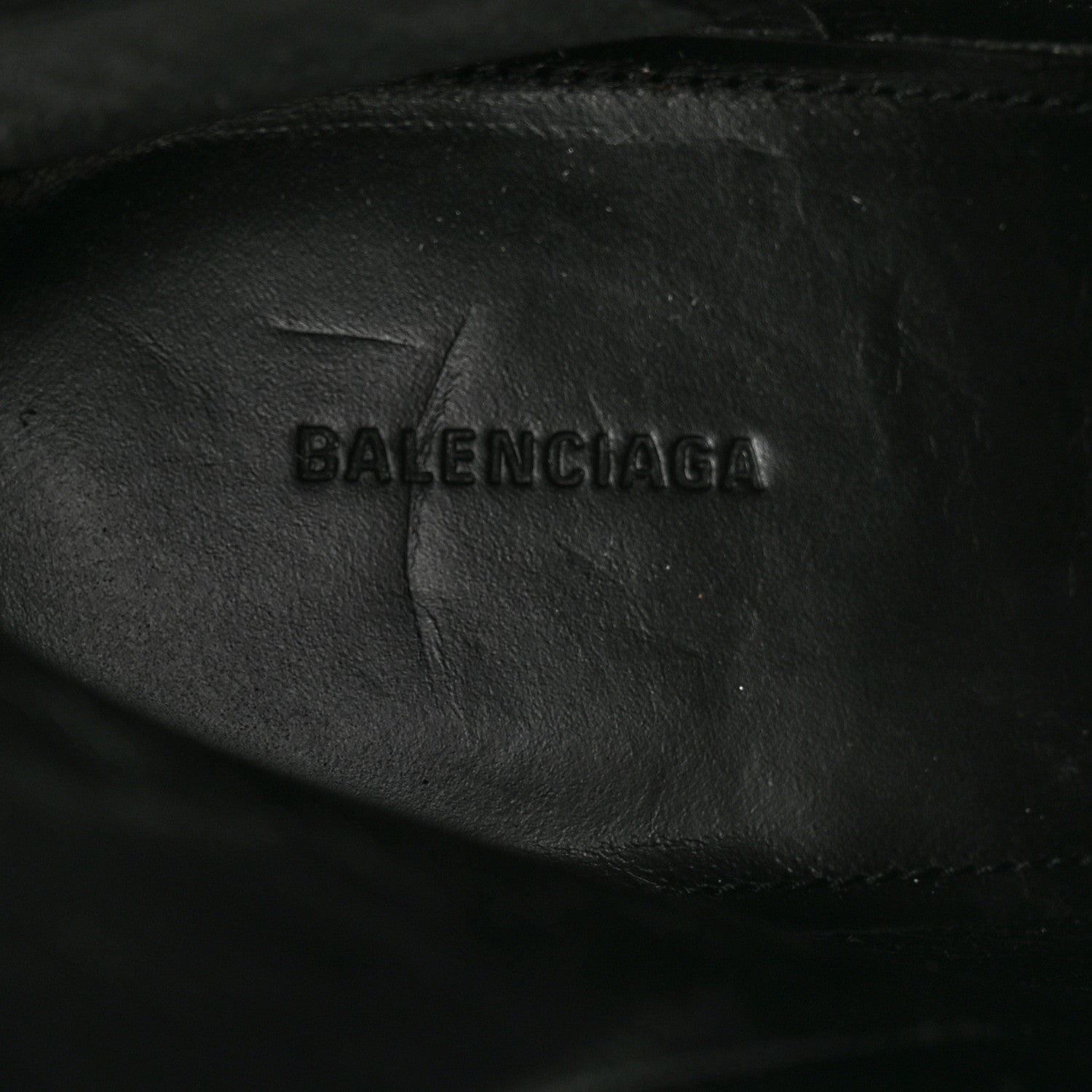 Balenciaga Calfskin Hourglass Bootie 38 Black 6 of 11