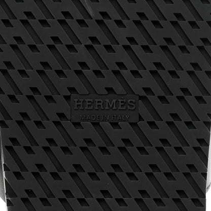 Hermes Calfskin Womens Chypre Sandals 36 Black 8 of 9