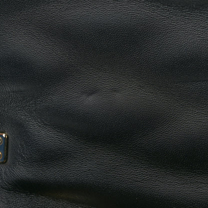Louis Vuitton Lambskin Malletage Top Handle GO-14 MM Black Pink 11 of 11