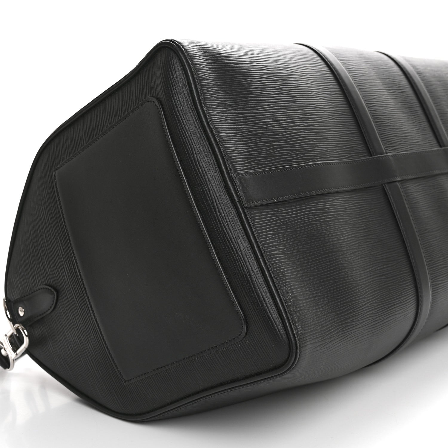 Louis Vuitton X SUPREME Epi Keepall Bandouliere 55 Black 8 of 9