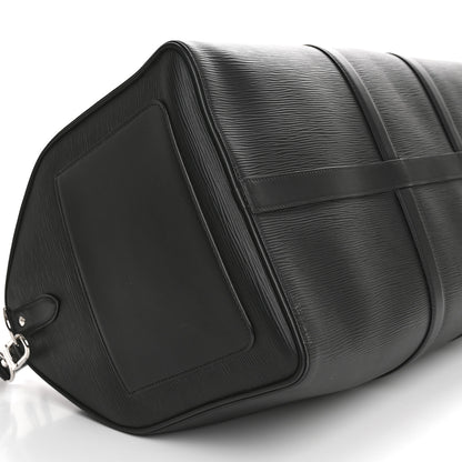 Louis Vuitton X SUPREME Epi Keepall Bandouliere 55 Black 8 of 9