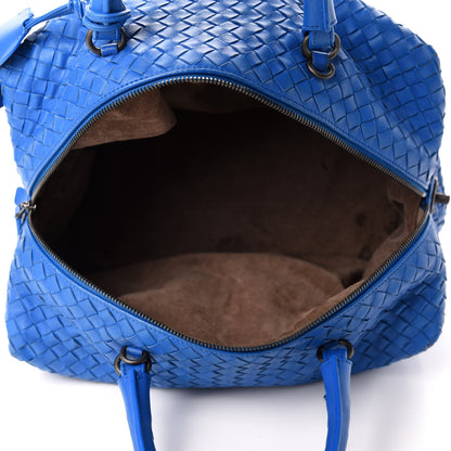 Bottega Veneta Nappa Intrecciato Boston Signal Blue 5 of 14
