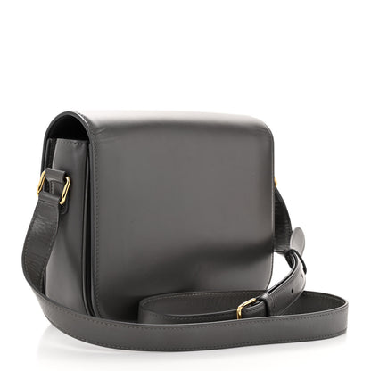 Celine Shiny Calfskin Medium Triomphe Grey 3 of 16