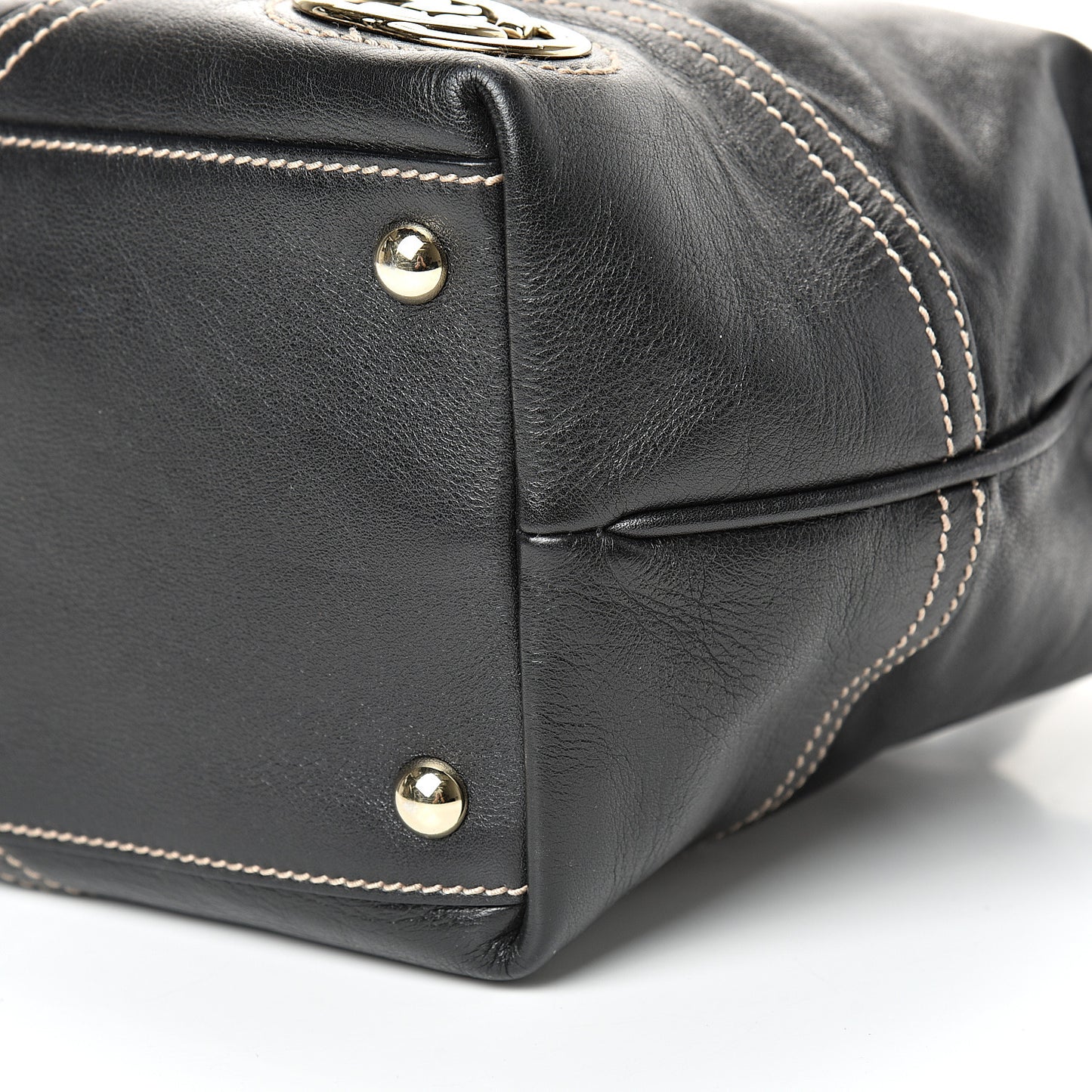 Leather Medium New Britt Tote Black