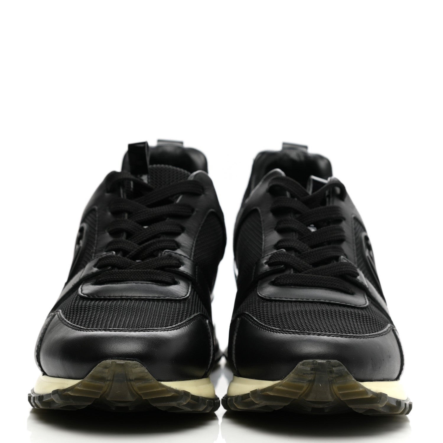 Louis Vuitton Calfskin Run Away Sneakers 36 Black 2 of 8