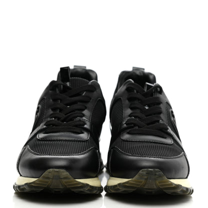 Louis Vuitton Calfskin Run Away Sneakers 36 Black 2 of 8