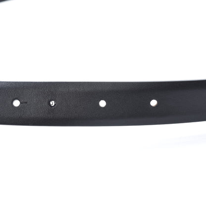 Chanel Calfskin CC Chain Logo Belt 90 36 Black 8 of 11