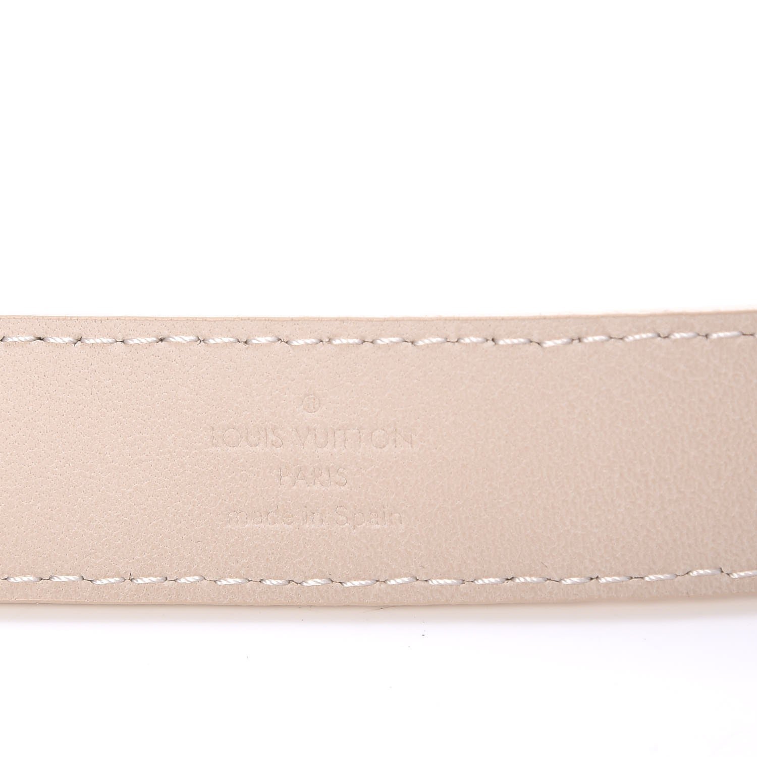 Louis Vuitton Damier Azur LV Initiales Belt 85 34 7 of 9
