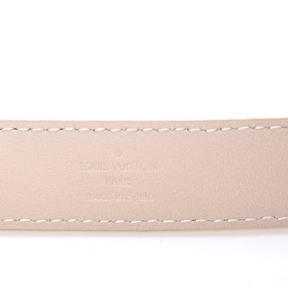 Louis Vuitton Damier Azur LV Initiales Belt 85 34 7 of 9