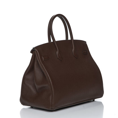 Hermes Togo Birkin 35 Brulee 3 of 24