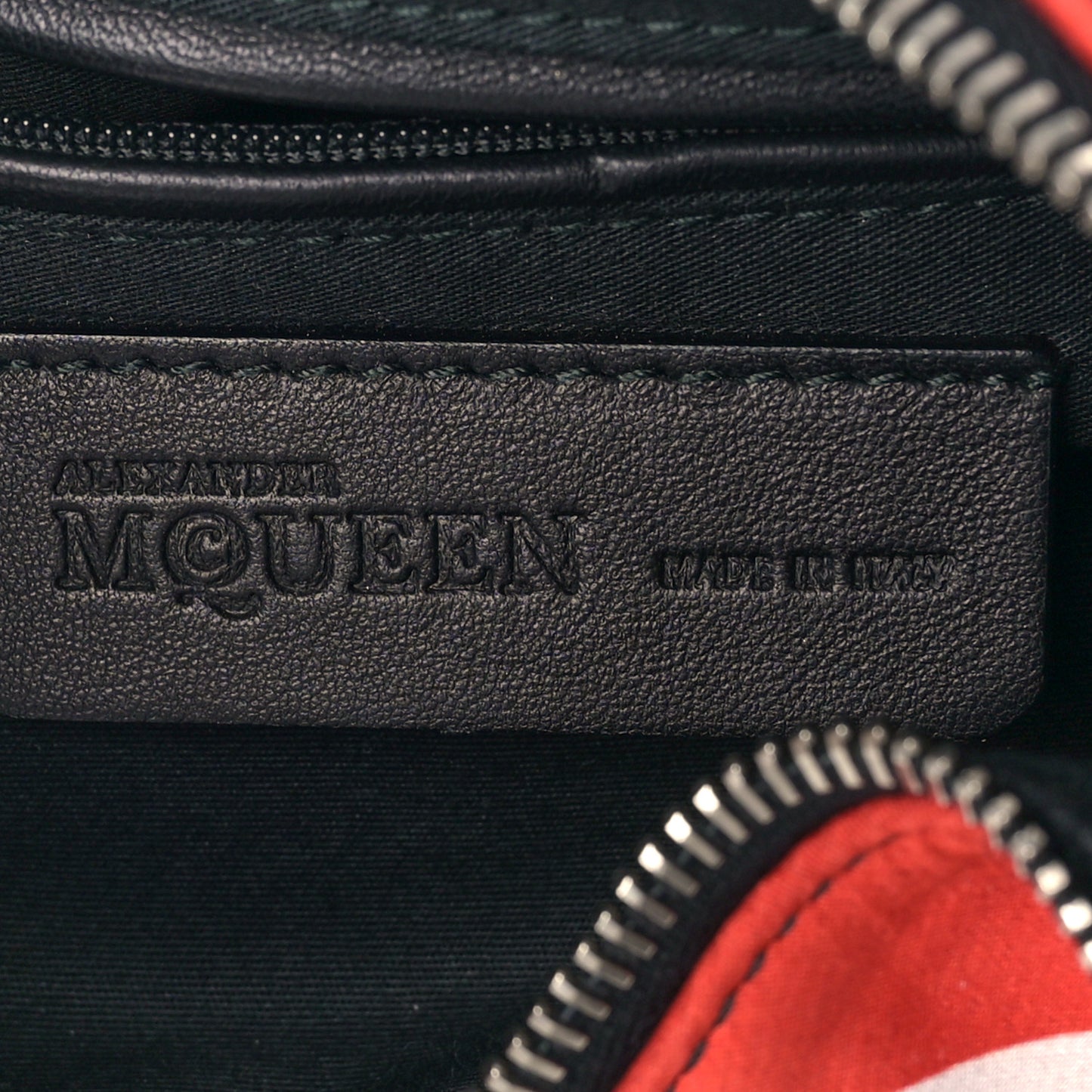 Silk Flower Collage De Manta Clutch Red Black White