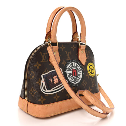 Louis Vuitton Monogram World Tour Alma BB 2 of 9