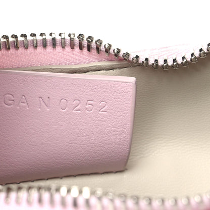 Givenchy Coated Canvas Logo 4G Embossed Small Moon Cut Out Shoulder Bag Blossom Pink 7 of 10