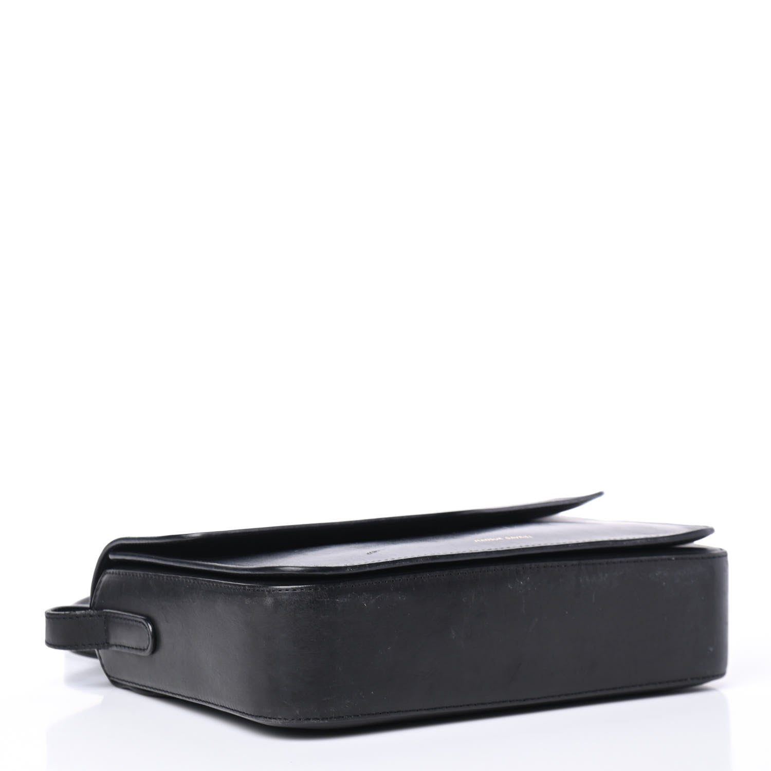 Mansur Gavriel Calfskin Envelope Flap Crossbody Bag Black 3 of 4