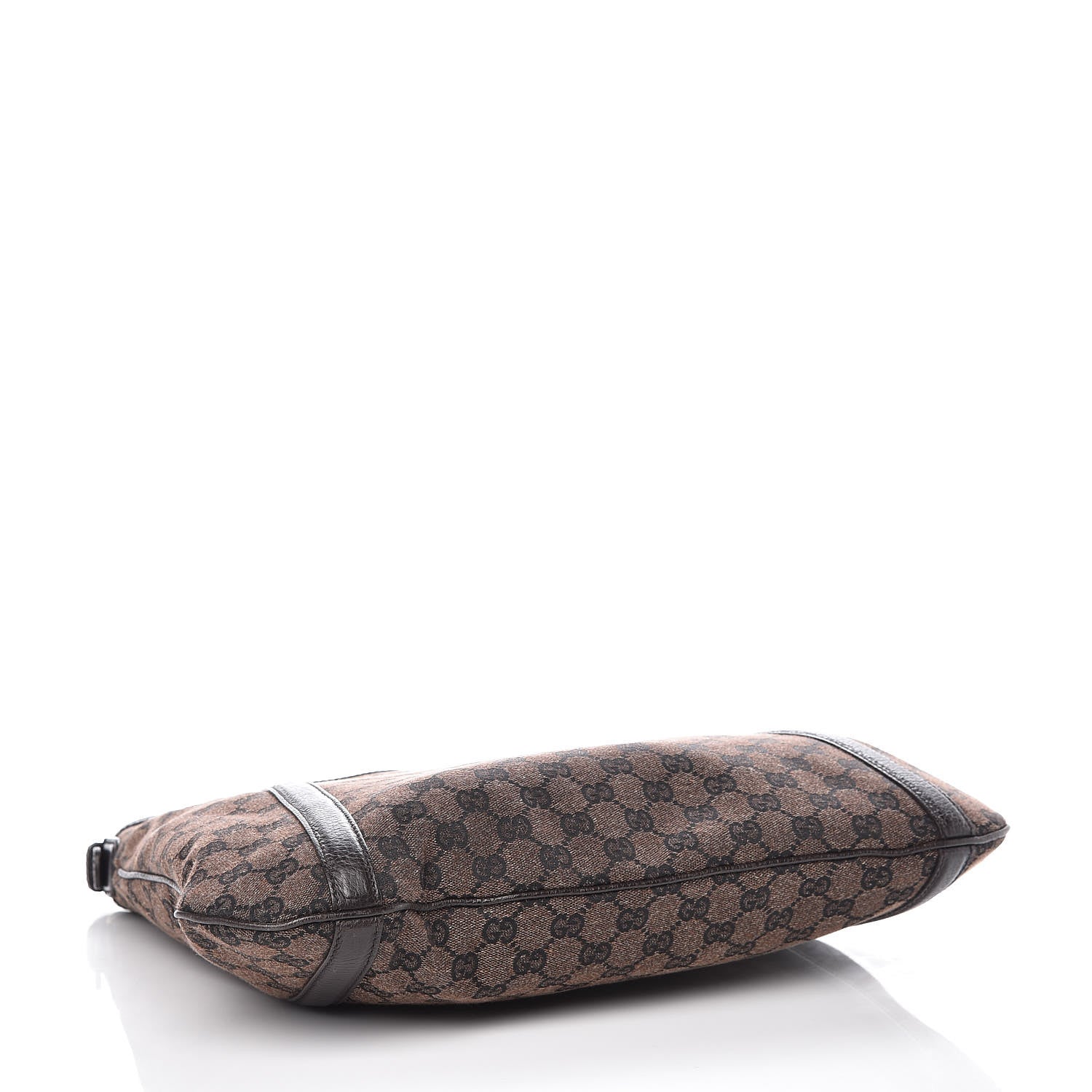 Gucci Monogram Hobo Dark Brown 4 of 9