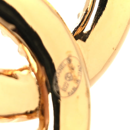 Chanel Crystal Wheat CC Brooch Gold 4 of 4