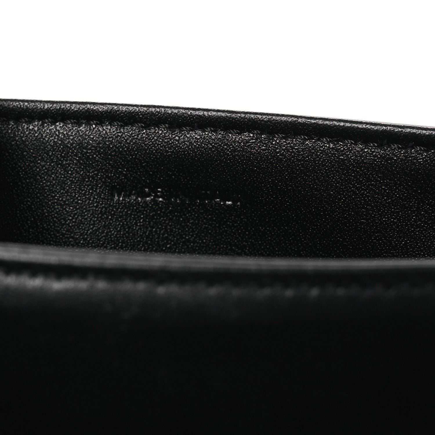 Celine Shiny Calfskin Teen Triomphe Black 6 of 12